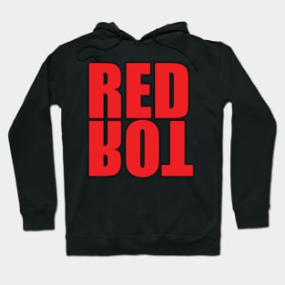 Red- Rot in German Hoodie